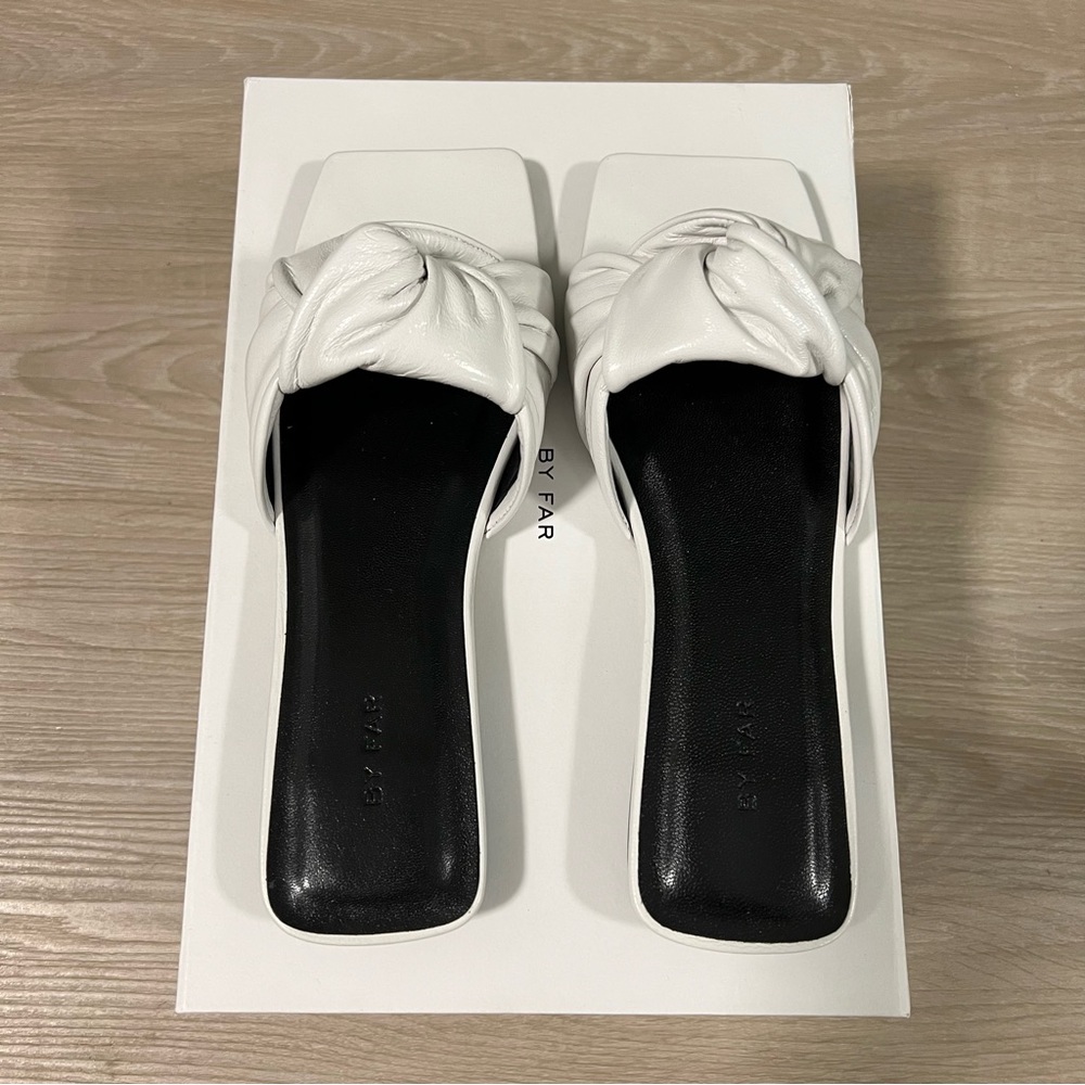 NWT By Far Flat Sandals